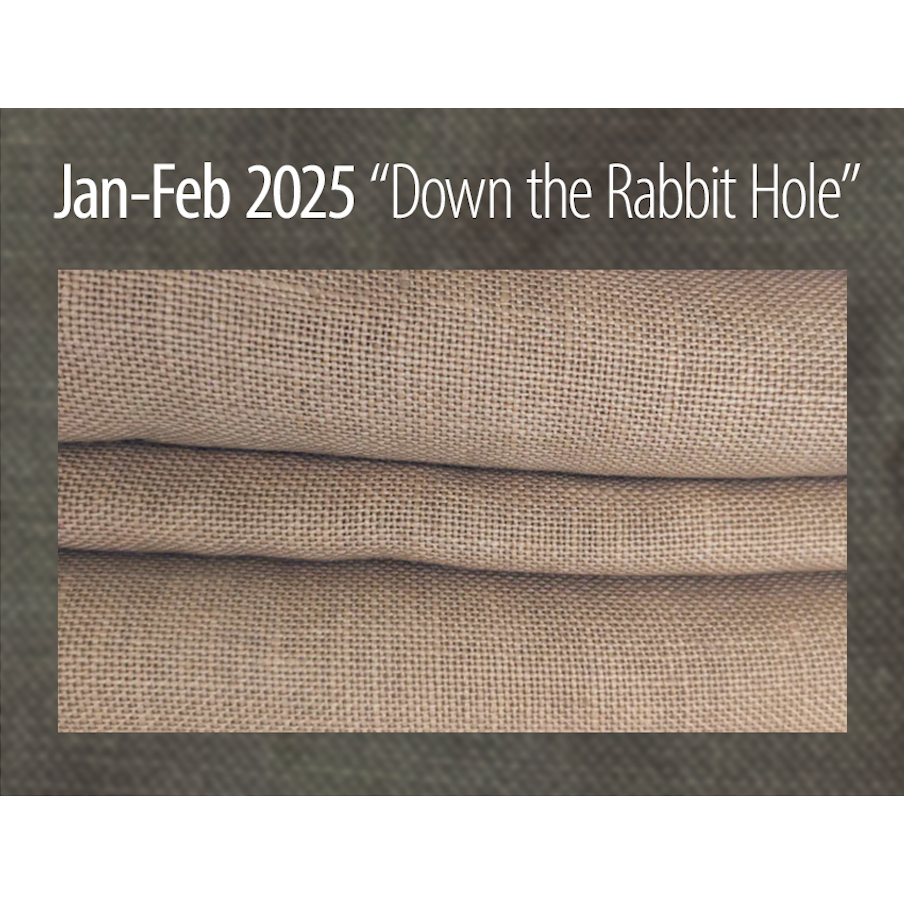 Tabby Cat Linen | Exclusive New Color - Down the Rabbit Hole