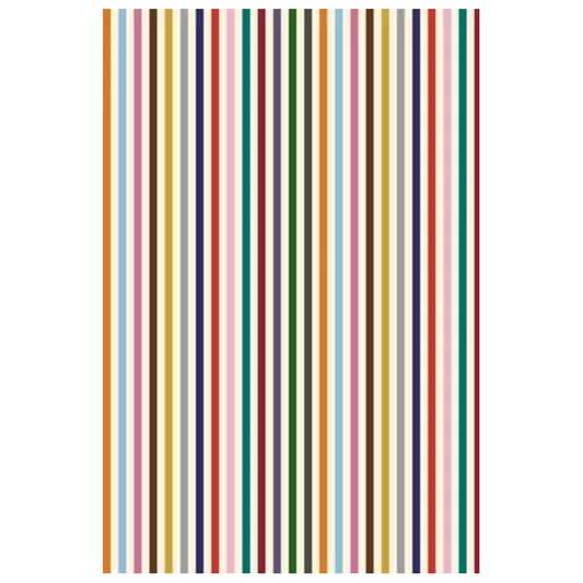 Sajou Cotton Fabric | Multicolored Stripes - Fat Quarter