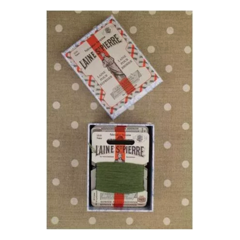 Laine St. Pierre Darning / Embroidery Wool Floss | 12 Vintage Colors