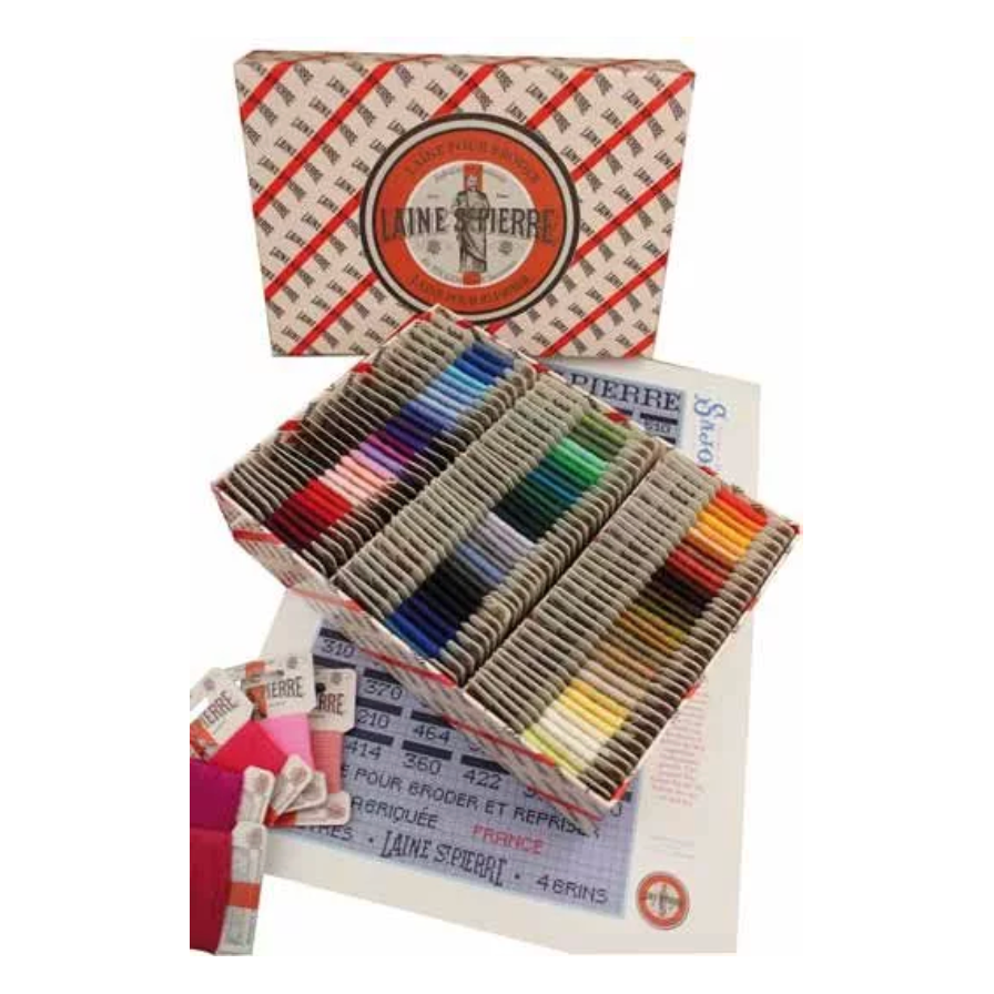 Laine St. Pierre Darning / Embroidery Wool Floss | Full Collection 96 Cards