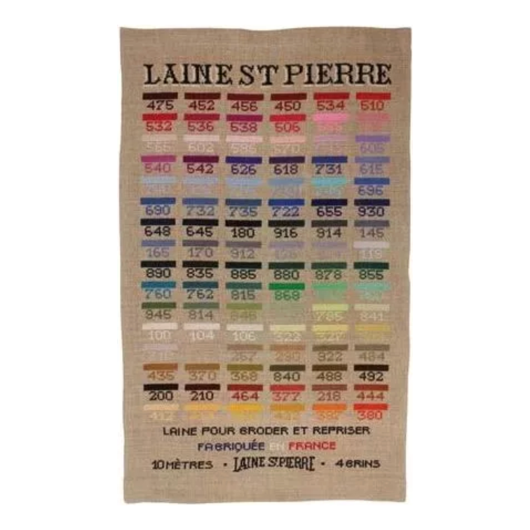 Laine St. Pierre Darning / Embroidery Wool Floss | Full Collection 96 Cards