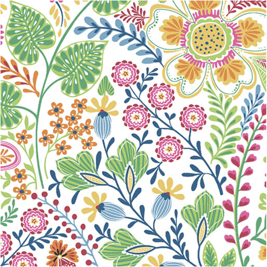 Color It Sunshine ~ Color It Sunshine ~ 16351-99 White/Multi