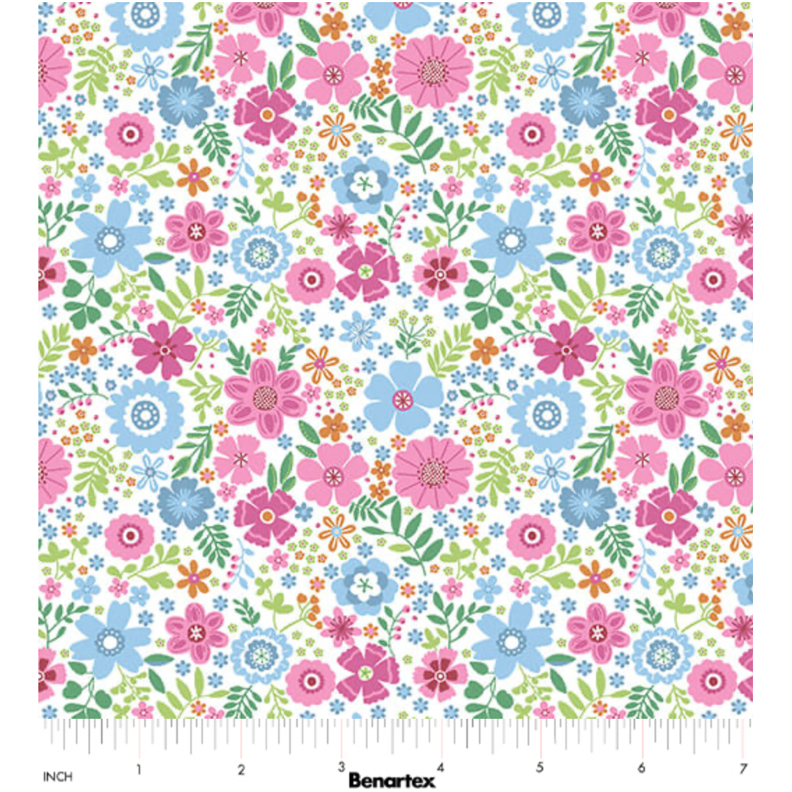 Color It Sunshine ~ Sunshine Blooms ~ 16356-23 Pink/Multi