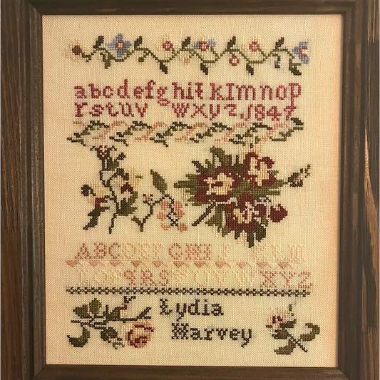 Olde Willow Stitchery | Lydia Harvey - 1847- Harmon Museum in Ohio