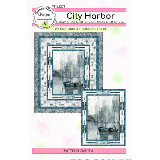 Cathey Marie Designs ~ City Harbor Quilt Pattern