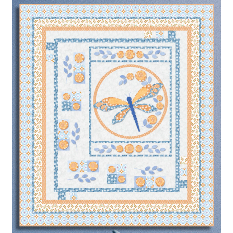 Chery Blossoms ~ Libelula Quilt Pattern