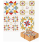 Star Quilt Coaster Set