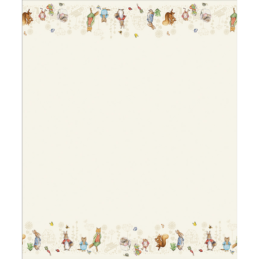 Peter Rabbit & Friends ~ Border Print ~ CD15867-CLOUD