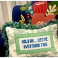 Allison Ivy Designs | Hold On ... Let Me Overthink This Needlepoint Canvas