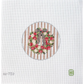 Allison Ivy Designs | Cranberry Wreath Needlepoint Canvas