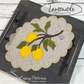 Granny's Legacy | Lemonade Appplique Kit - Pattern and Charm