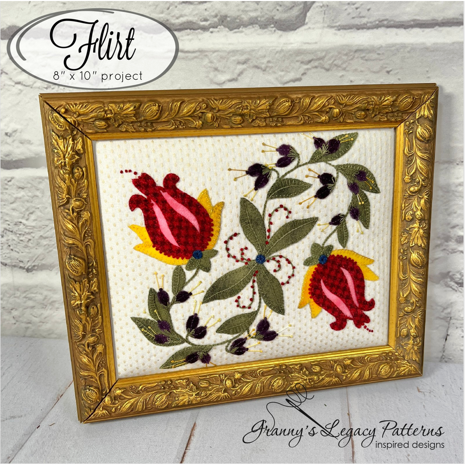 Granny's Legacy | Flirt Wool Appplique Kit