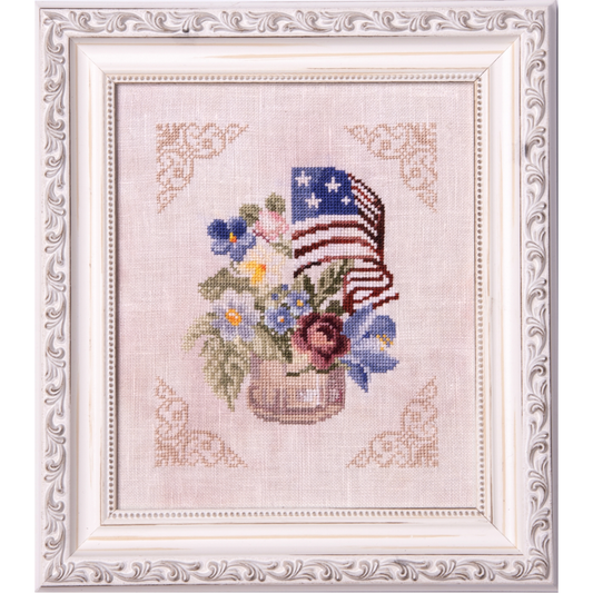 Samplers and Primitives | Patriotic Bouquet MARKET 2025