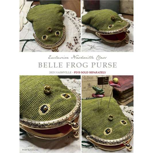 The Primitive Hare | Belle Frog Purse Kit MARKET 2025