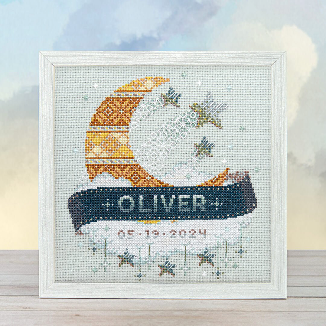 Counting Puddles | Modern Baby Sampler | Moon + Stars MARKET 2025