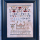 Jan Hicks Creates | Birds on the Temple - Antique Sampler Reproduction MARKET 2025