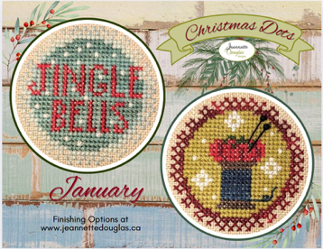 Jeannette Douglas Designs | Christmas Dot Series - January MARKET 2025