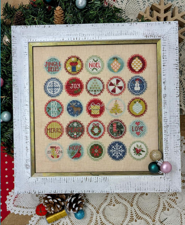 Jeannette Douglas Designs | Christmas Dot Series - January MARKET 2025