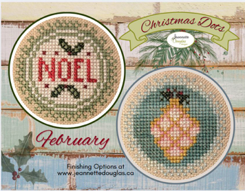 Jeannette Douglas Designs | Christmas Dot Series - February MARKET 2025