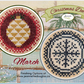 Jeannette Douglas Designs | Christmas Dot Series - March MARKET 2025