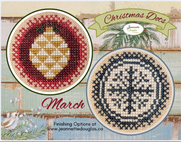 Jeannette Douglas Designs | Christmas Dot Series - March MARKET 2025