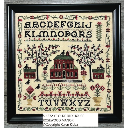 Rosewood Manor | Ye Olde Red House Sampler MARKET 2025