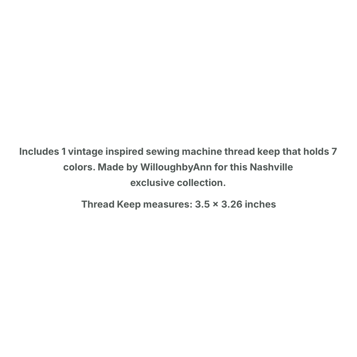 Textilly Designs | Sew Vintage Thread Keep MARKET 2025