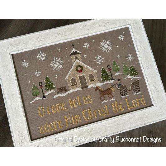 Craft Bluebonnet | Christmas Village Church MARKET 2025