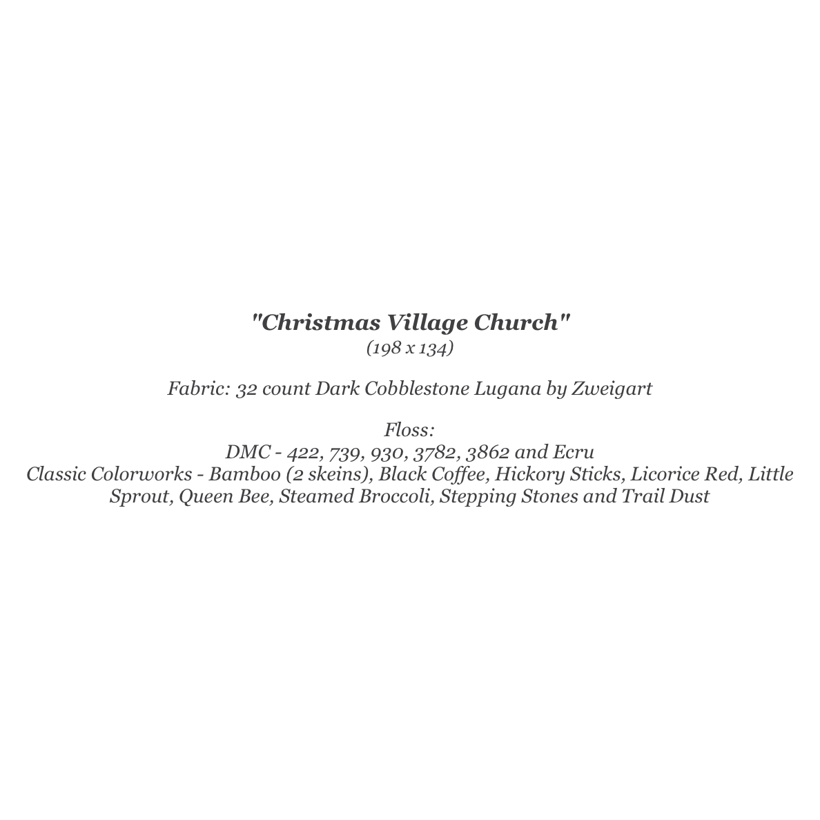 Craft Bluebonnet | Christmas Village Church MARKET 2025