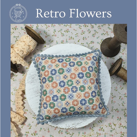 Textilly Designs | Retro Flowers MARKET 2025