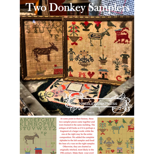 NeedleWorkPress | Two Donkey Samplers MARKET 2025