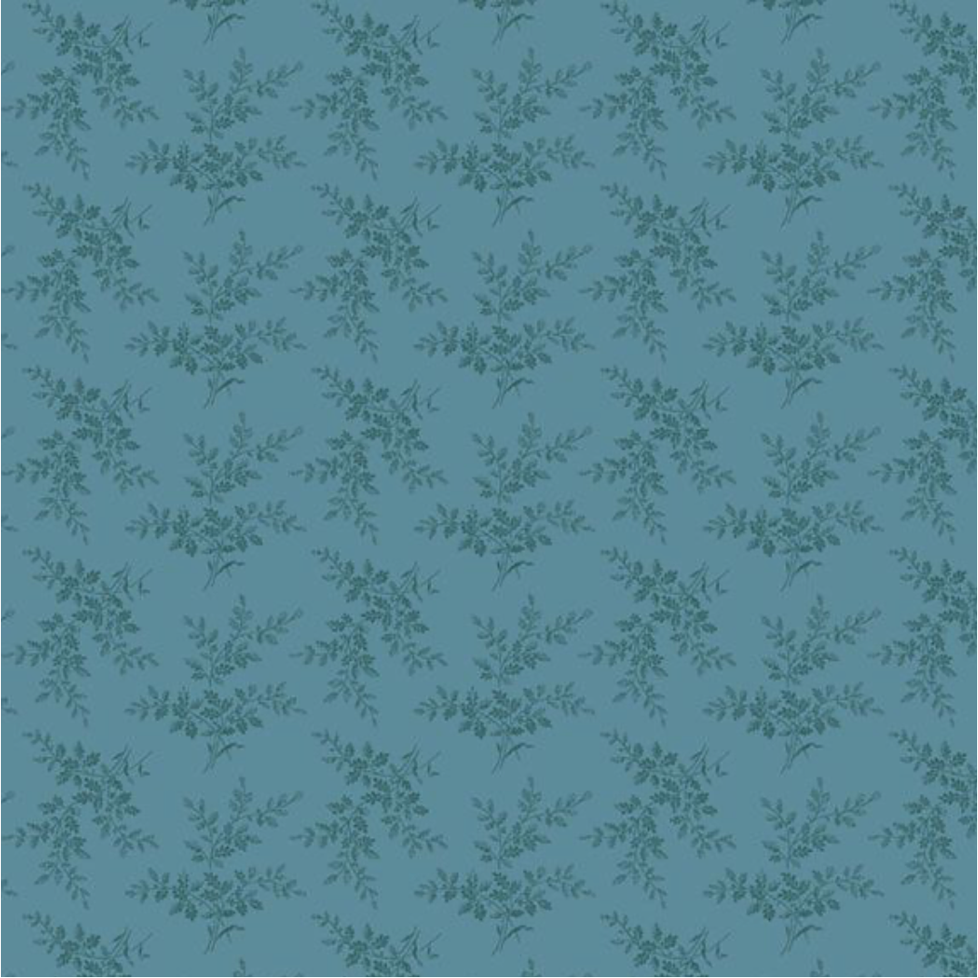 Cottage Florals ~ Sprig ~ R261216D  BLUE