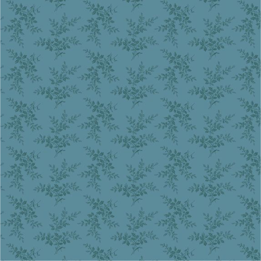 Cottage Florals ~ Sprig ~ R261216D  BLUE