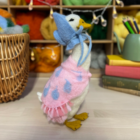 The Crafty Kit Company | Beatrix Potter - Jemima Puddleduck Needle Felting Kit