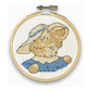 The Craft Kit Company | Beatrix Potter - Beatrix Potter - Tom Kitten Mini Cross Stitch Kit