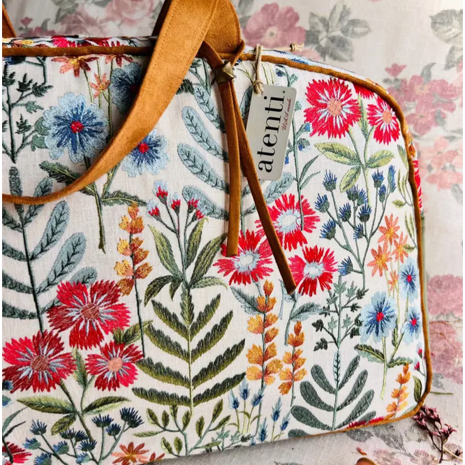 Atenti | Wildflower Overnighter Travel Bag