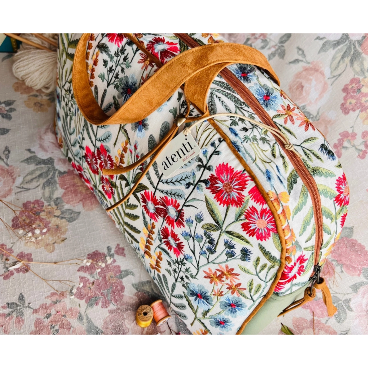 Atenti | Wildflower Overnighter Travel Bag