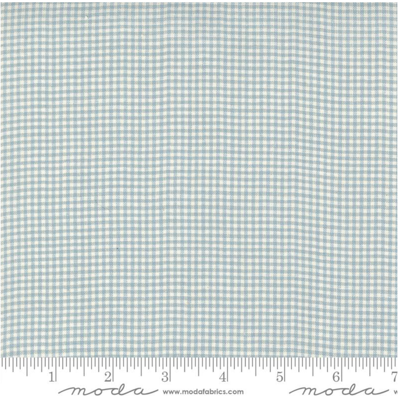 FG Woven Ginghams ~ 12223 19 Blue Pearl