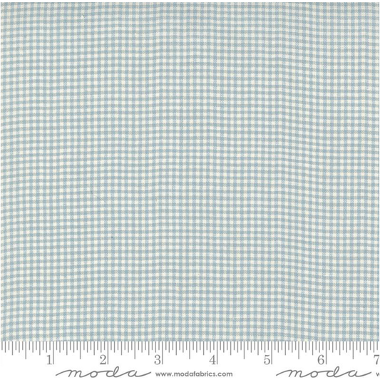 FG Woven Ginghams ~ 12223 19 Blue Pearl