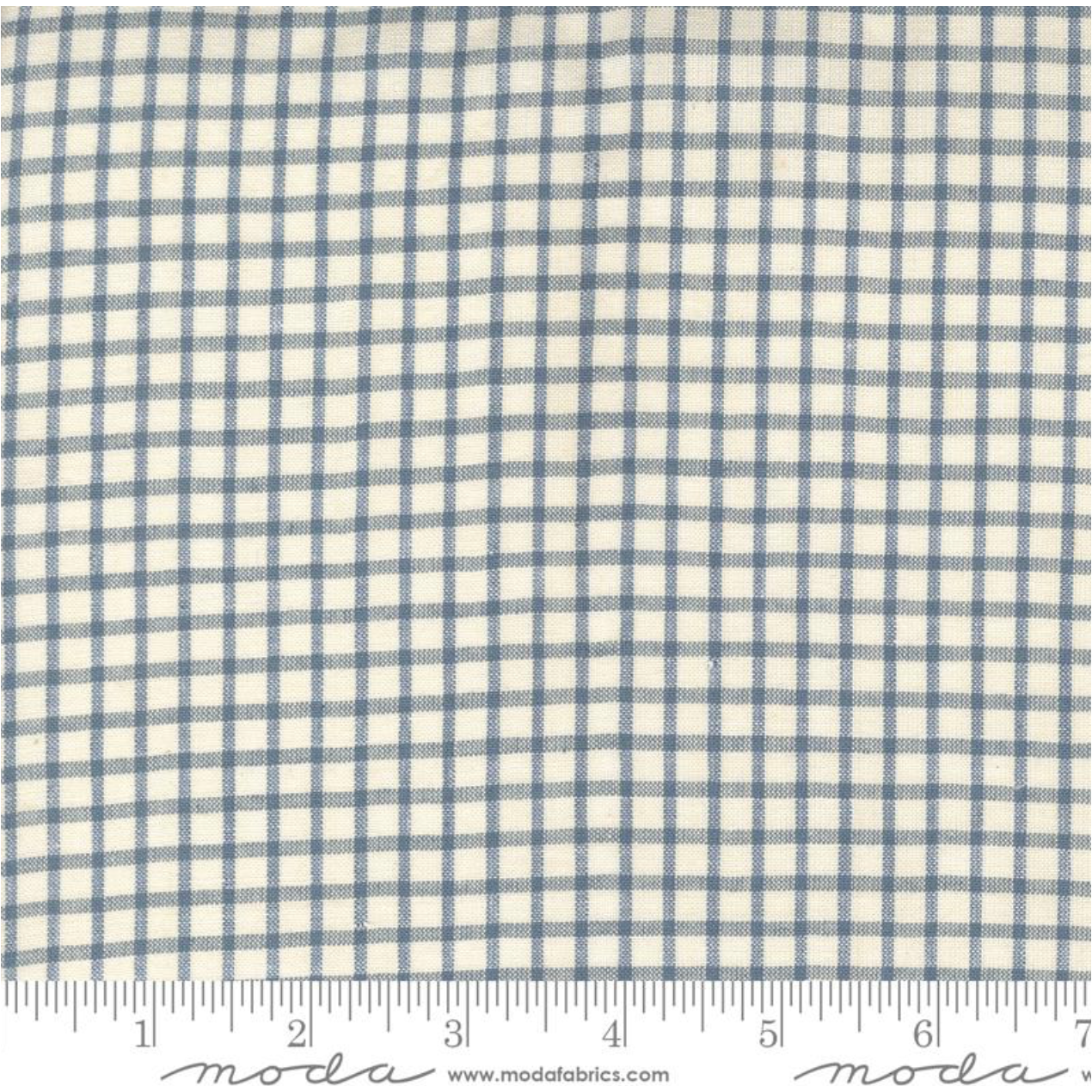 FG Woven Ginghams ~ 12223 20 Woad Pearl