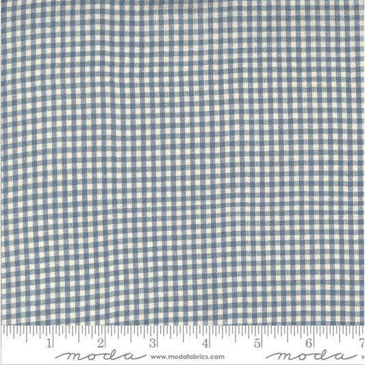 FG Woven Ginghams ~ 12223 21 Woad Pearl