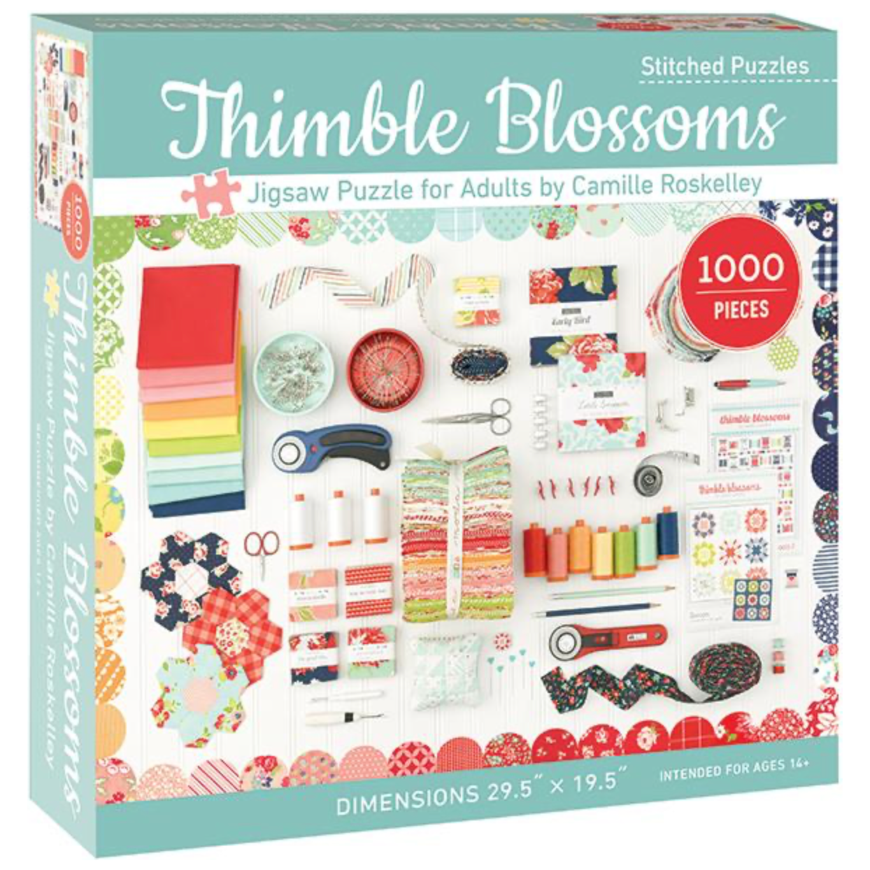 Thimble Blossoms Jigsaw Puzzle
