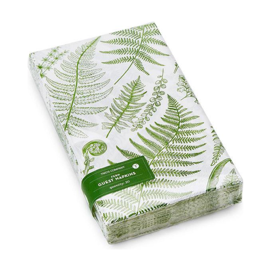 Two's Company ~ Fern Guest Napkin 20ct