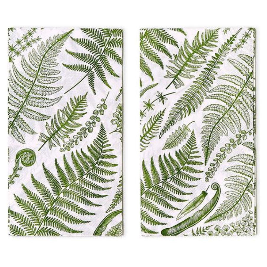 Two's Company ~ Fern Guest Napkin 20ct