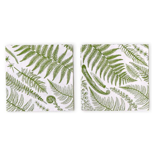 Two's Company ~ Fern Cocktail Napkin 20ct