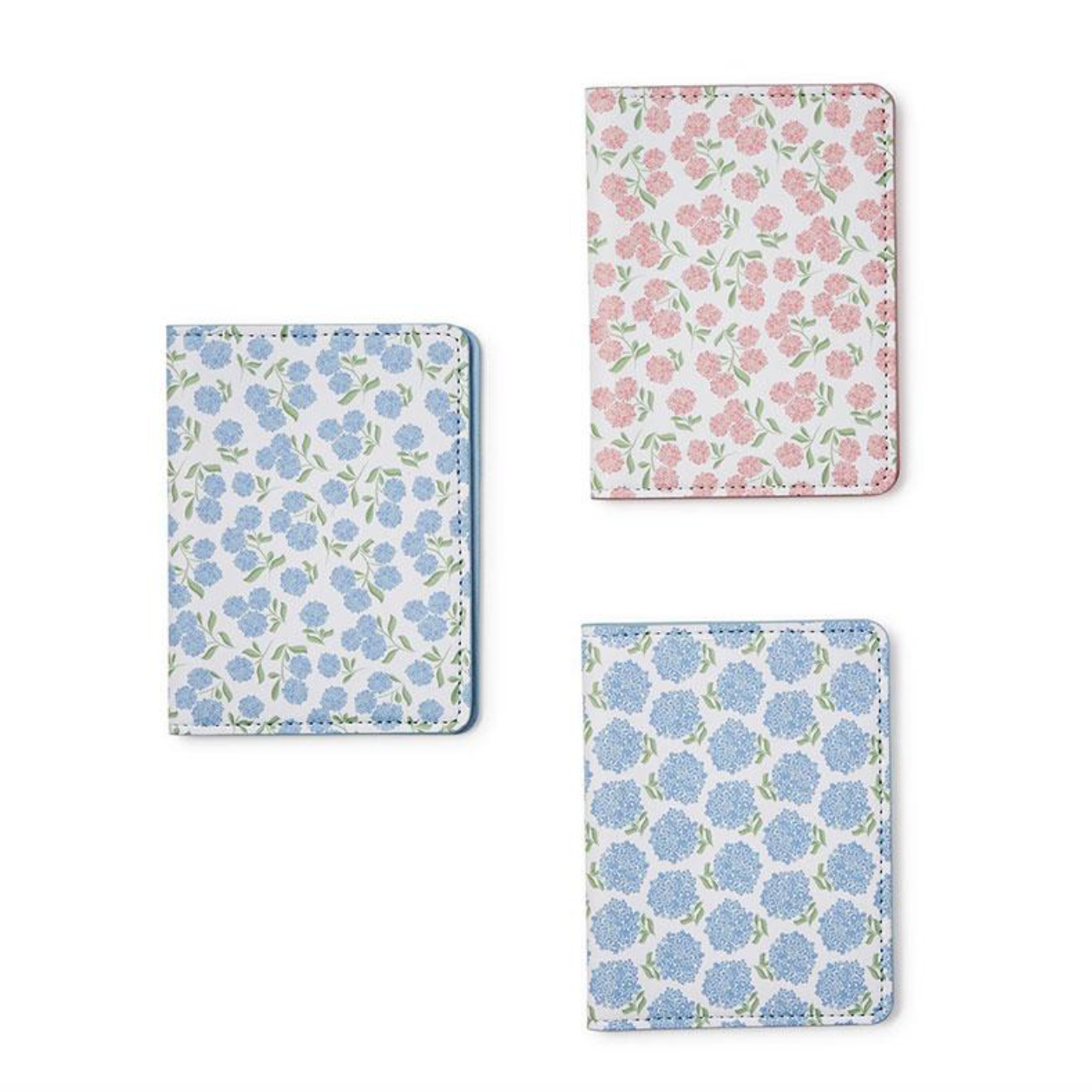 Hydrangea Print Passport Holder