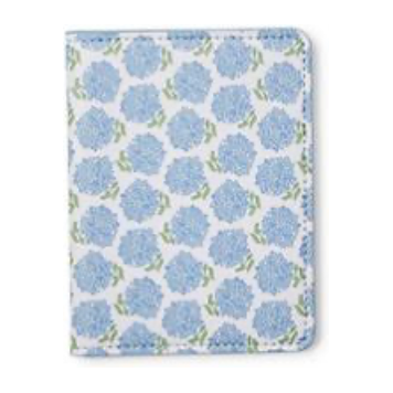 Hydrangea Print Passport Holder