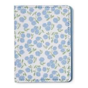 Hydrangea Print Passport Holder