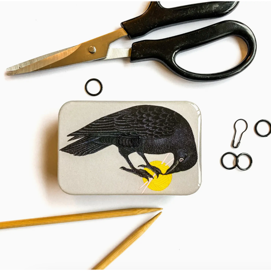 Tin Container with Magnet Large | Yarn Crow