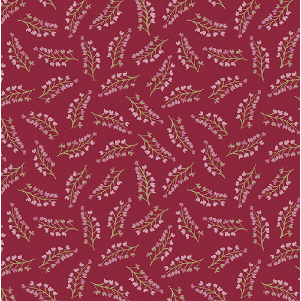French Meadow ~ Meadow Toss ~ 16463-24 Dark Rose